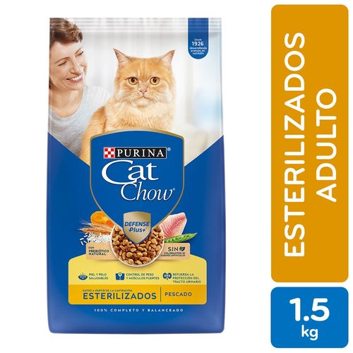 Alimento Seco Gato Purina Cat Chow Esterilizados -1.5kg