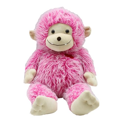 Peluche Mono Rosa 100cm