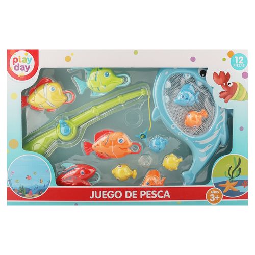 Juego Play Day de pesca Play incluye caña y peces
