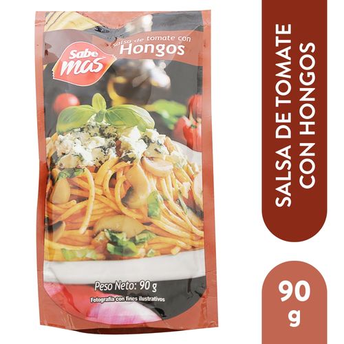 Salsa Sabemas Tomate Hongos 90 Gr