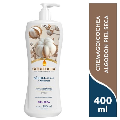 Crema Goicoechea Algodon Piel Seca 400ml