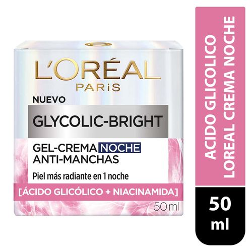 Gel Glico Loreal Noche Antimanchas 50 Ml