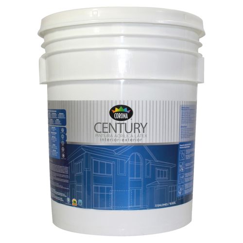 Pintura Látex Century Acrílica Color Verde Pistacho - Cubeta