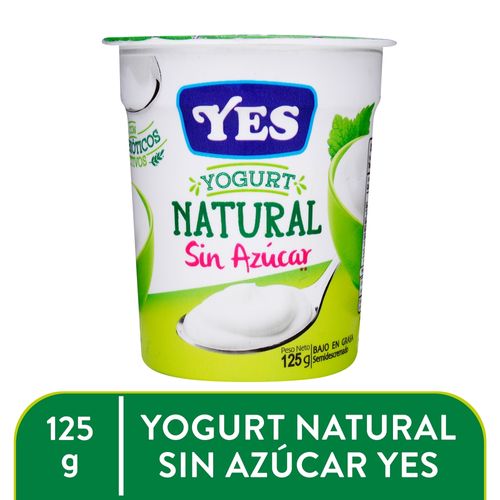 Yogurt Yes Natural - 125gr