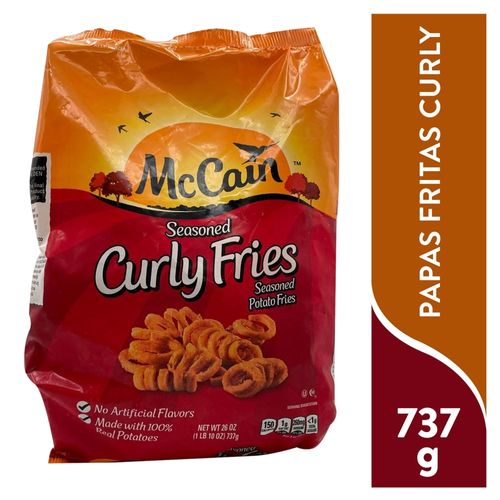 Mccain Curly Fries Spirals 737 Gr 26