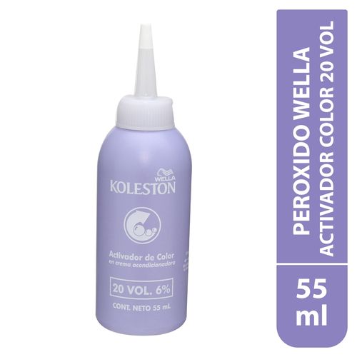 Peroxido Wella activador color 20 volúmenes -55 ml