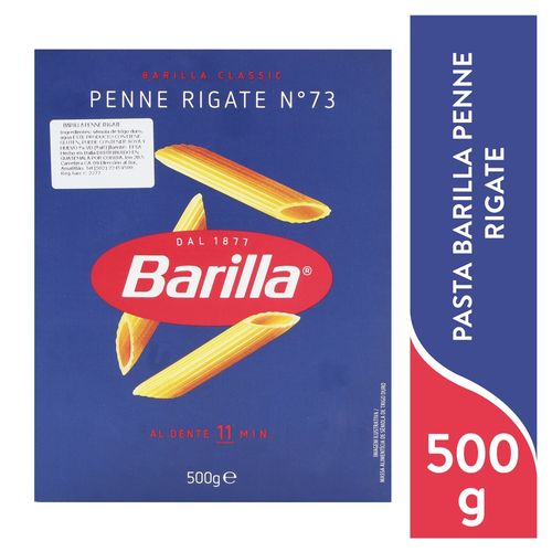 Pasta Barilla Penne Rigate 500 Gr