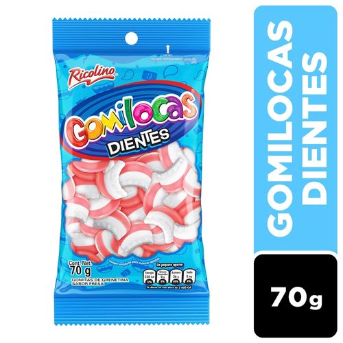 Gomitas Ricolino Dientes Paquete - 70gr