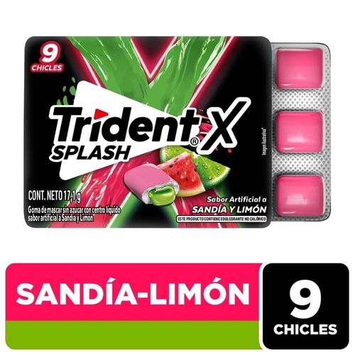 Goma Mascar Trident Splash Sandli 17.1 G