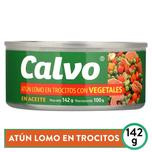 Atún Calvo Trozos Con Vegetales - 104gr