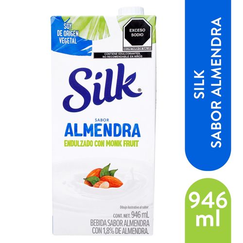 Bebida Silk Almendra Con Monkfruit 946Ml