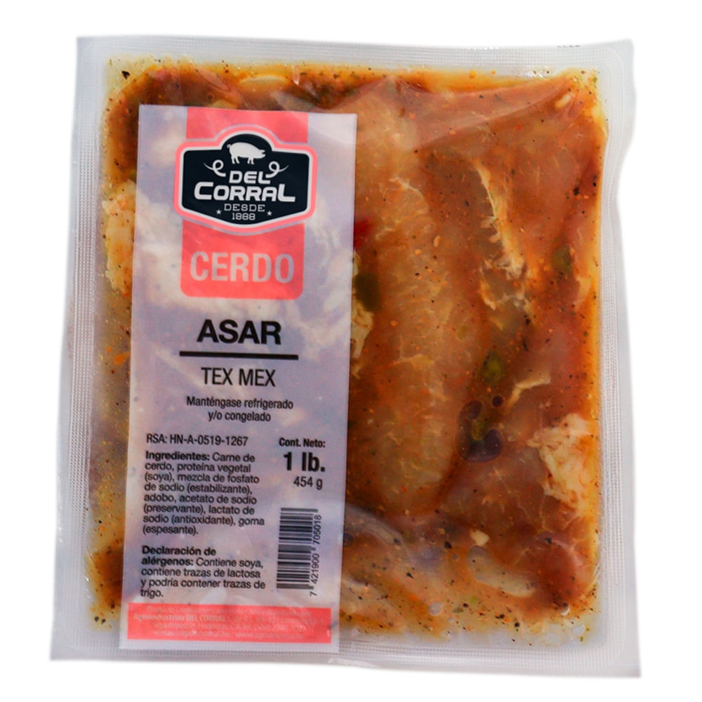 Comprar Carne De Cerdo Para Asar Del Corral Tex Mex Fresco Empacado ...