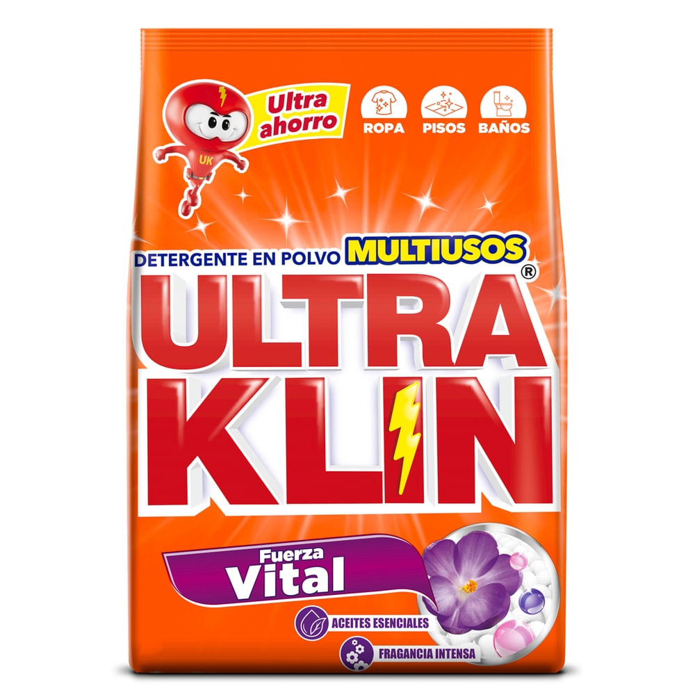 Comprar Detergente Ultraklin Fuerza Solar -1.8 kg | Walmart Honduras ...