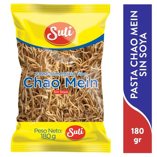 Pasta Suli Chao Mein Sin Soya - 180gr