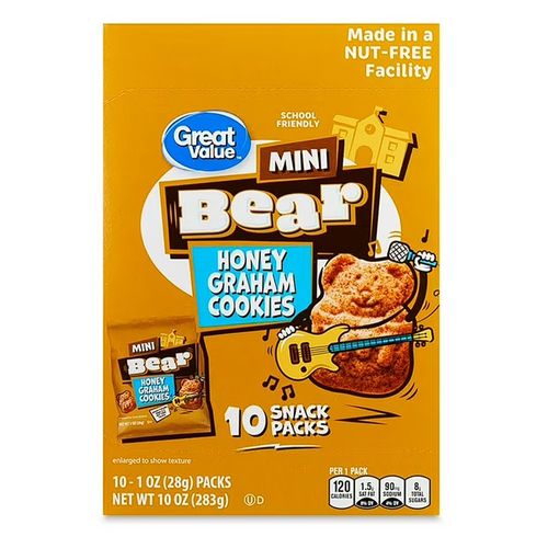 Great Value Hon Ey Mini Bear 10pk 283gr