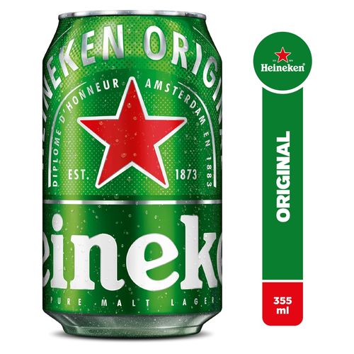 Cerveza Heineken Lata 355ml