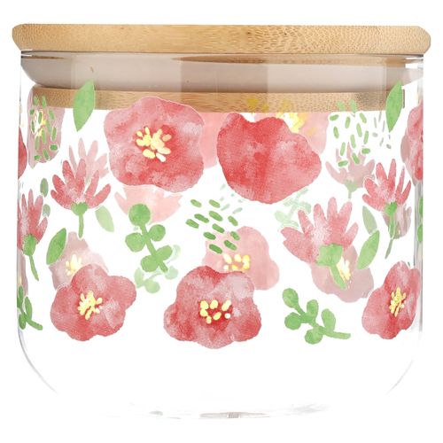Canister De Vidrio Decorado Mainstays 47