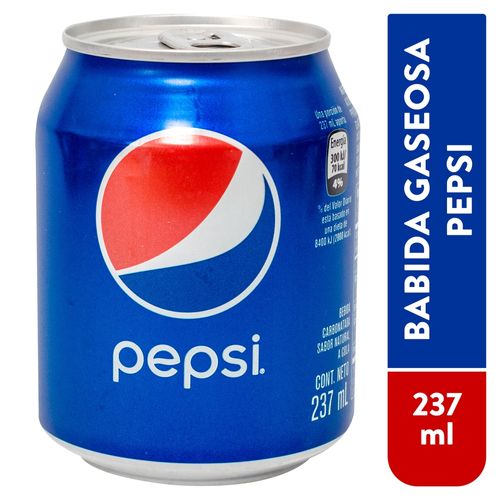 Gaseosa Pepsi Mini- 237 ml