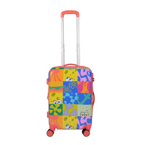 Maleta Bob Esponja colores - 20 pulgadas