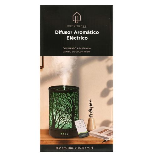 Ht Difusor Negro Diseno Arbol 15Cm