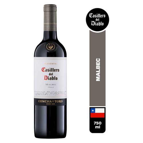 Vino Casillero Del Diablo Malbec- 750 ml