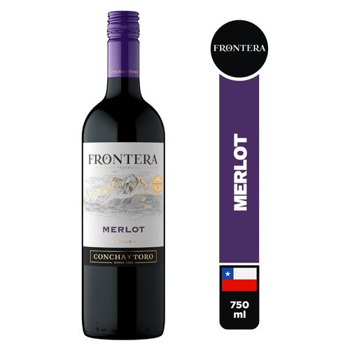 Vino Tinto Frontera Merlot- 750 Ml