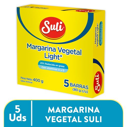 Margarina Suli Light 25% Reducción en Grasa - 400 g