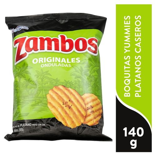 Boquitas Yummies Zambos Platanos Caseros - 155gr