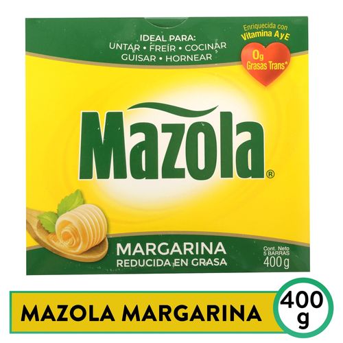 Mazola Margarina 480 Gr 6x5