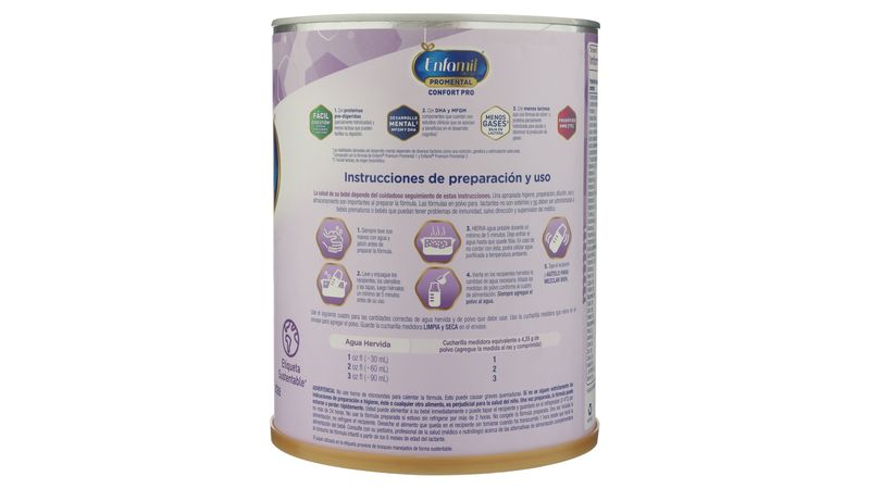 Comprar Fórmula Enfamil Confort Premium Promental -800g Walmart
