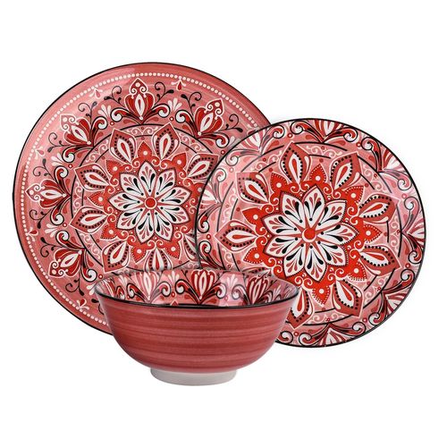 Hs Vajilla De Porcelana 12Pzs
