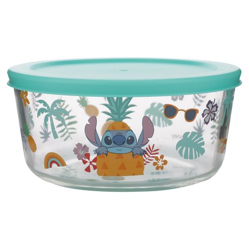 Contenedor De Vidrio Lilo Stitch 920Ml
