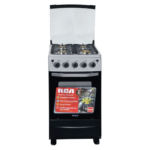 Estufa Rca Negra Gas Mod Rccr22cv