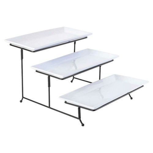 Juego De 3 Platos Para Servir 3 Niveles