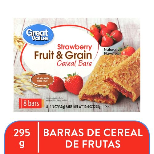 Barras De Cereal Gv De Frutas  295gr.