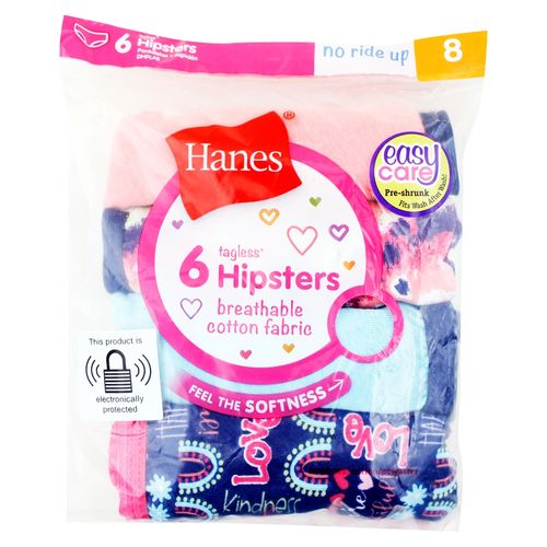 Hipster Hanes Para Niña Talla 6