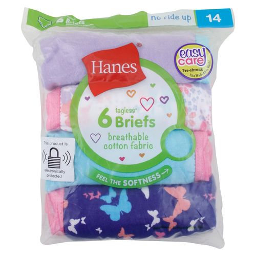 Bloomers Hanes Para Niña Talla 6