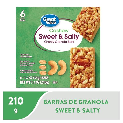 Barra De Granol Semilla De Maranon 210gr
