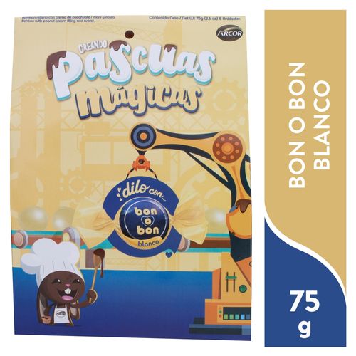 Bon O Bon Blanco Arcor 75gr