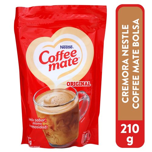 Crema Coffe Mate Para Cafe 210gr