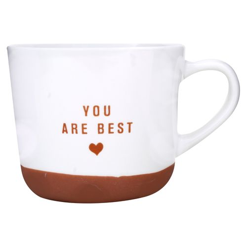 Ht Taza De Porcelana Con Mensaje 480Ml