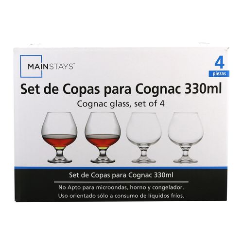 Ms Set De 4 Copas Para Vino Blanco 330Ml