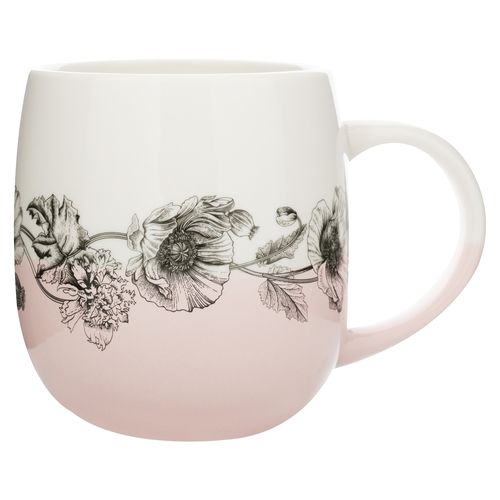 Taza Home Trends de porcelana con diseño 460 ml