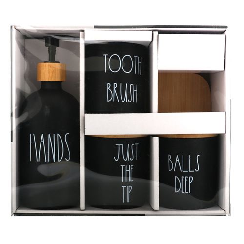 Accesorios Home Trends para baño -5 pzas