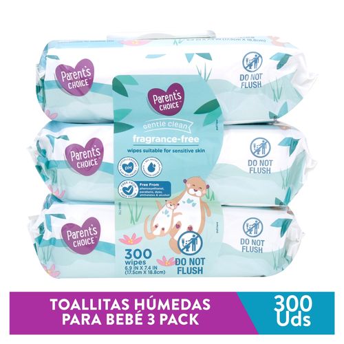 Toalla Humeda Pc Sin Fragancia 300ea