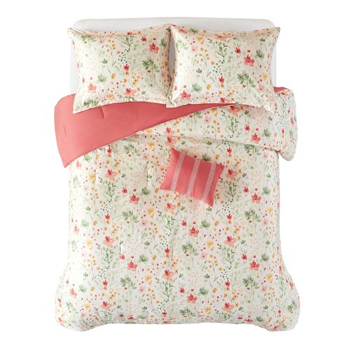 Hs Edredon Mulberry 4Pzs K Blush Ea