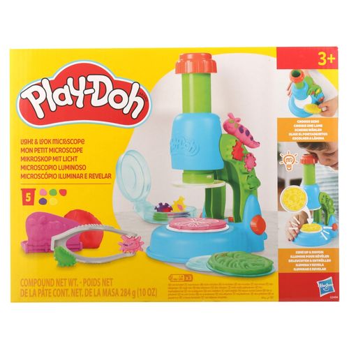 Play Doh Microscopio De Luz Y Mirada