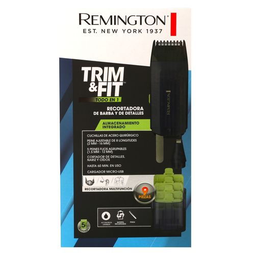 Remington Kit Recortador Portatil Recarg