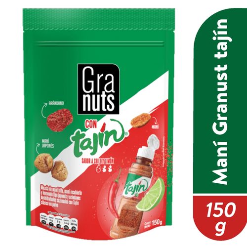 Mezcla Mani Arandano Tajin Granuts 150gr