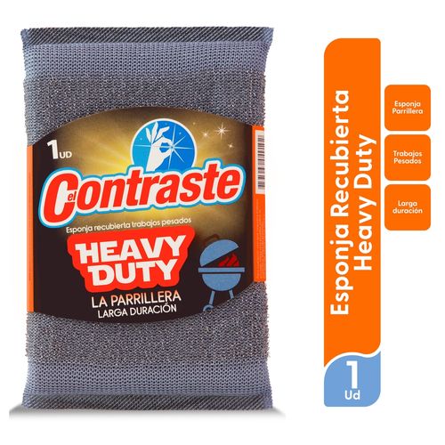 Esponja El Contraste Heavy Duty Para Parrillas